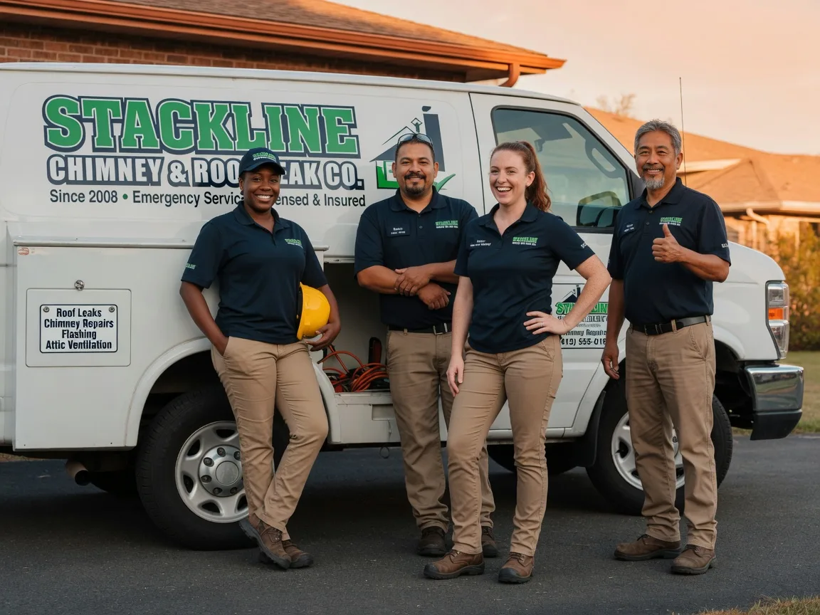 Chimney flashing repair company in Mosherville, MI